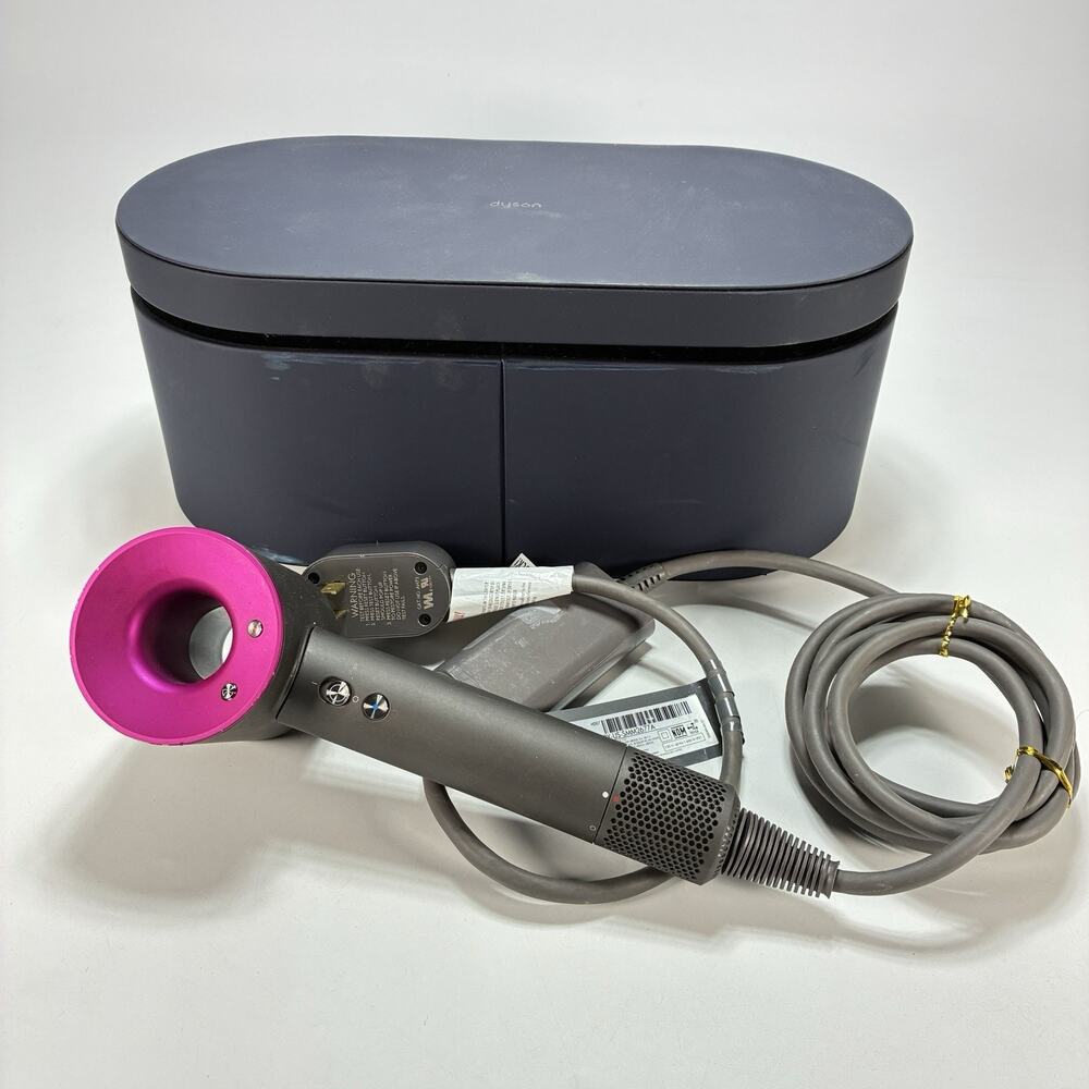 Dyson Supersonic Gray Pink Iron ALCI Plug Leakage Circuit Hair Dryer HD07